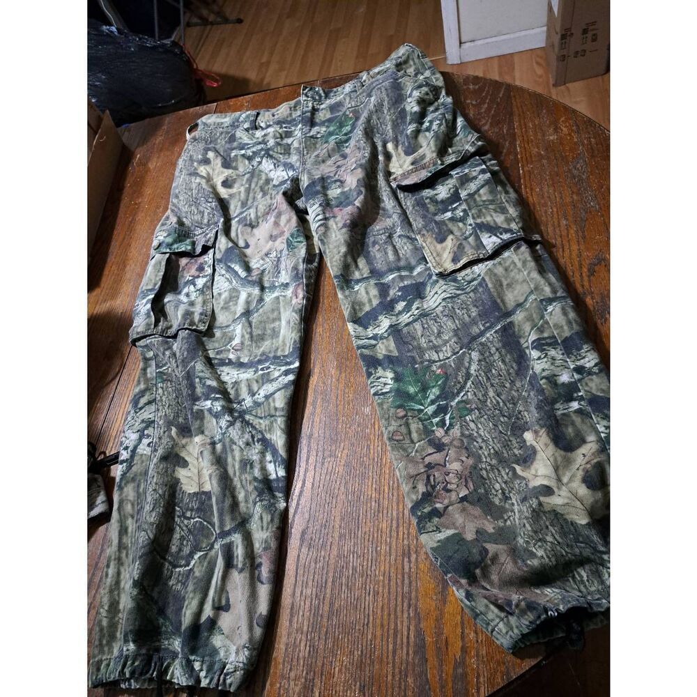Mens XL 40-42 Break Up Infinity Mossy Oak Hunting Casual Camo Pants